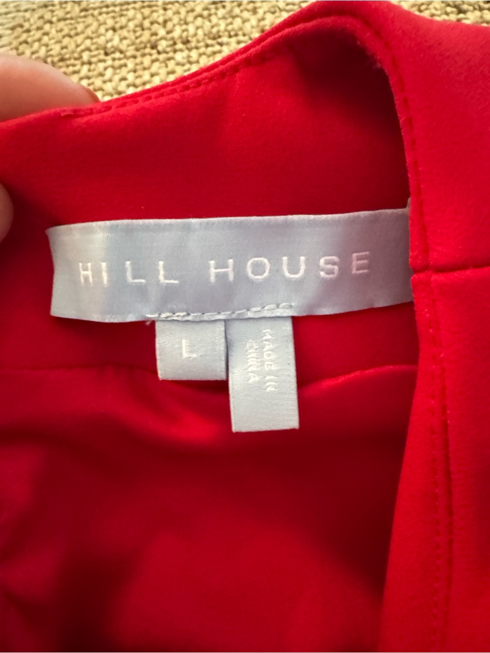 Hill House Red The Blythe Dress - Picture 4 of 6